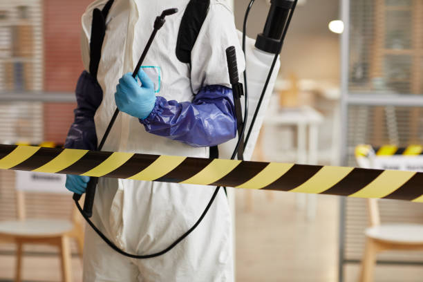 Professional Infectious Disease Decontamination technician working in Orleans, MI